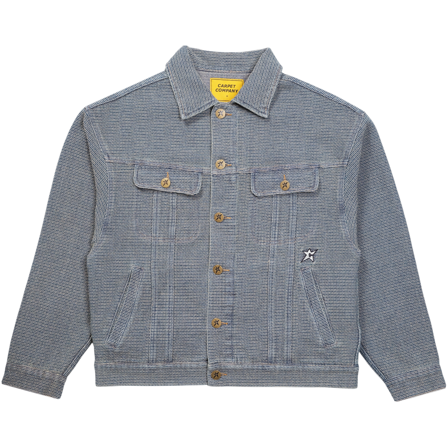 Interlock Stitch Denim Jacket — Carpet Company